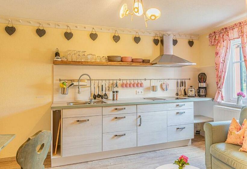 펜션 Elbschlösschen Refugium