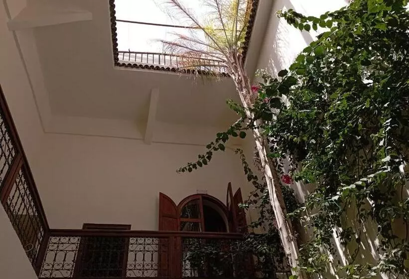 Riad White Flowers