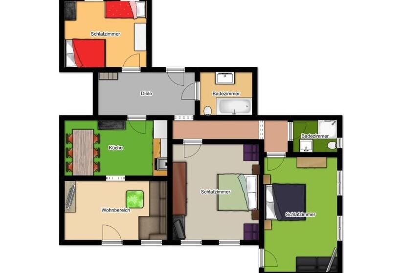 تختخواب و صبحانه Haus Brandner