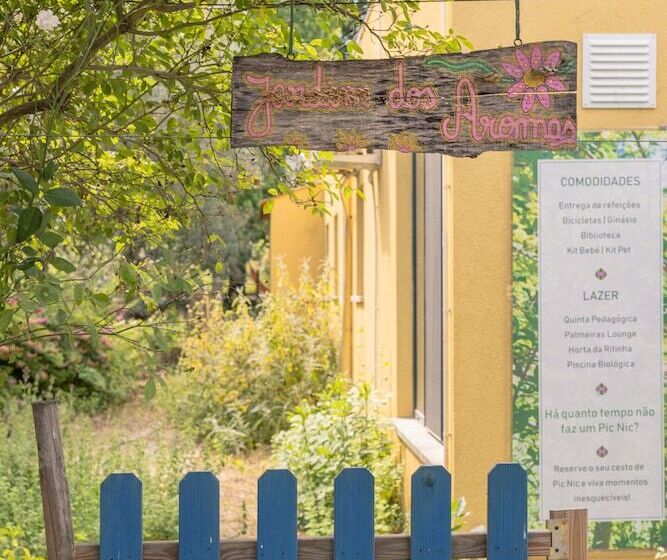 בית מלון כפרי Casa Das Palmeiras Pedagogic Farm