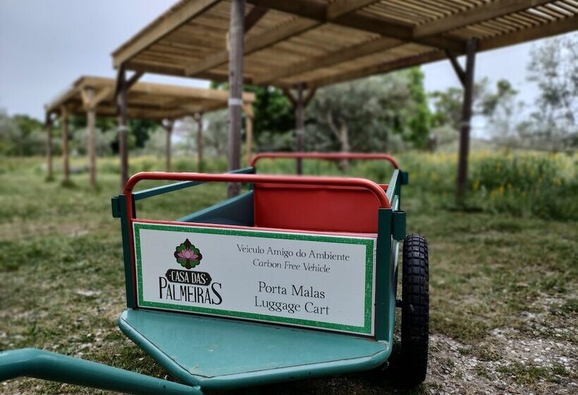 בית מלון כפרי Casa Das Palmeiras Pedagogic Farm