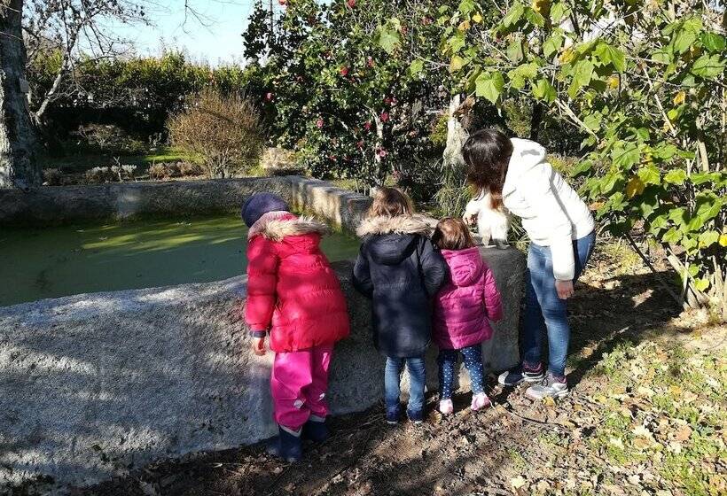 בית מלון כפרי Casa Das Palmeiras Pedagogic Farm