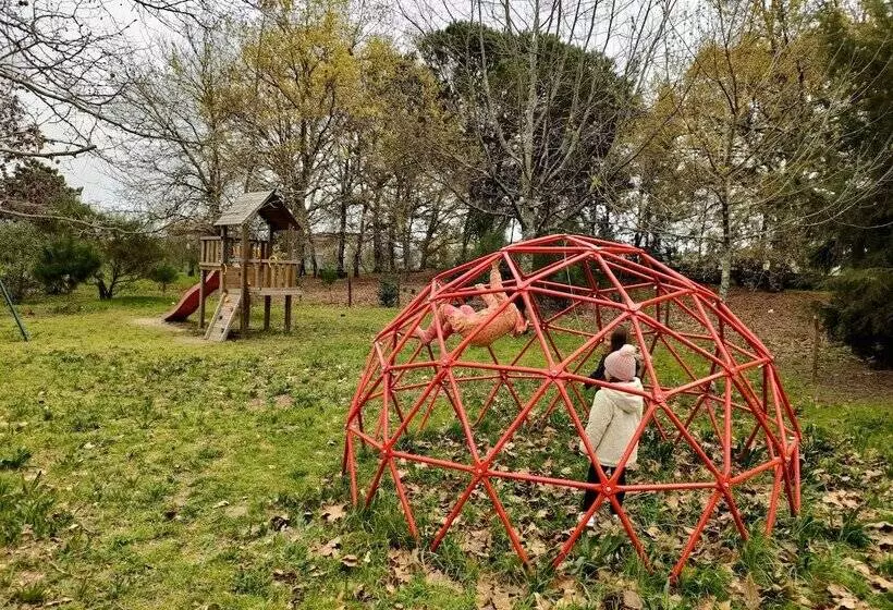 ホテル Casa Das Palmeiras Pedagogic Farm