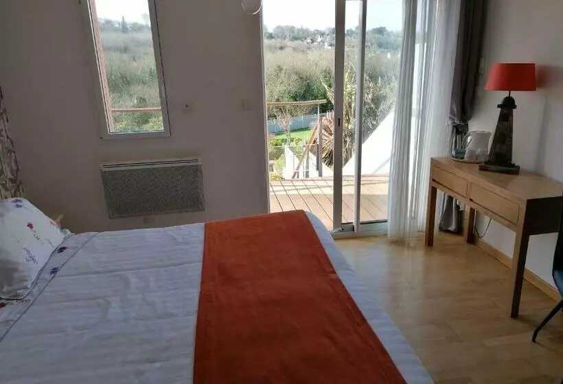 Aamiaismajoitus (B&B) Les Terrasses Du Ris