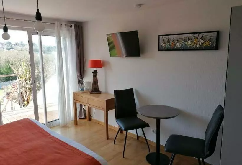 Aamiaismajoitus (B&B) Les Terrasses Du Ris