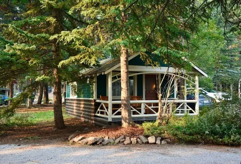 ホテル Johnston Canyon Lodge And Bungalows