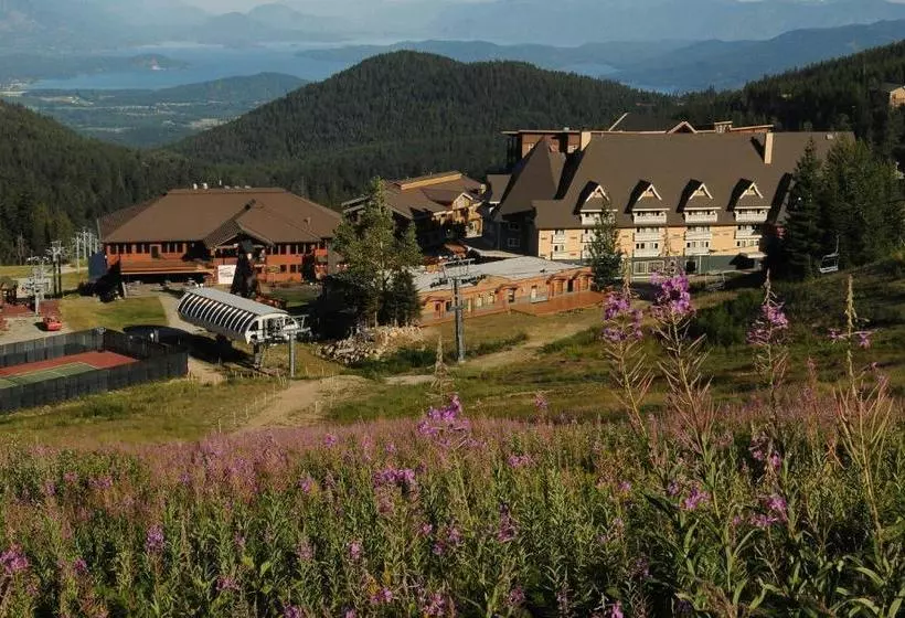 בית מלון כפרי Schweitzer Mountain Resort  Selkirk Lodge