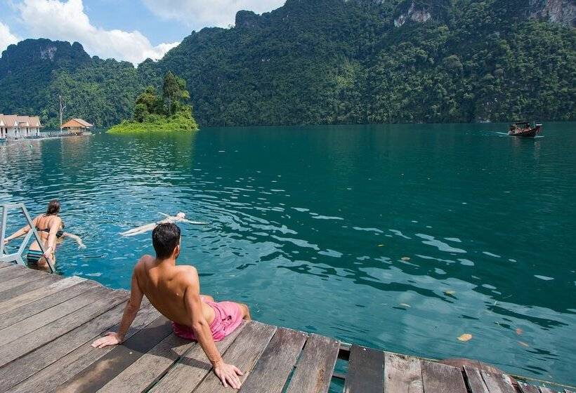Отель Khao Sok Riverside Cottages