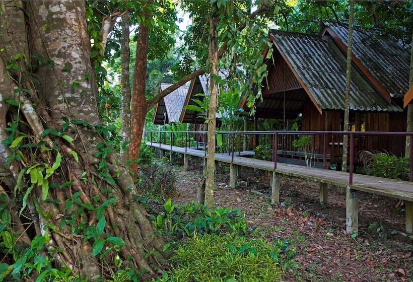 Отель Khao Sok Riverside Cottages