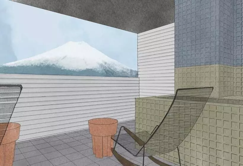 בית מלון כפרי Mt Fuji View And Private Sauna Ryokan Shizuku