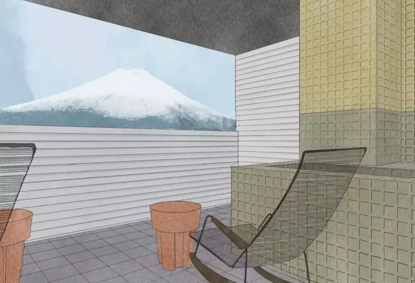 בית מלון כפרי Mt Fuji View And Private Sauna Ryokan Shizuku
