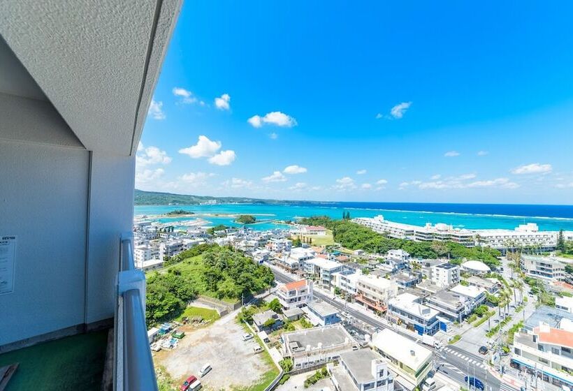 酒店 Kanehide Onna Marine View Palace