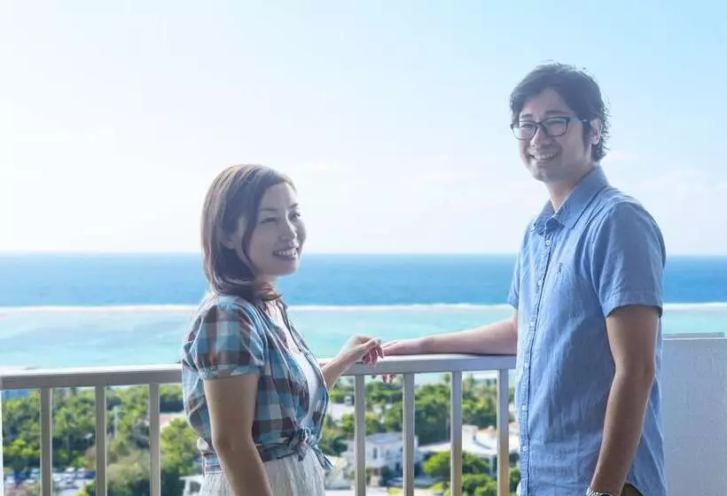 Отель Kanehide Onna Marine View Palace