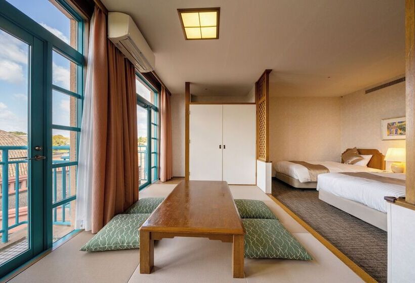 בית מלון כפרי Ooedo Onsen Monogatari Premium Saikaibashi