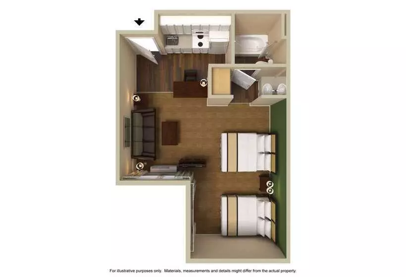 酒店 Extended Stay America Select Suites Atlanta Buckhead