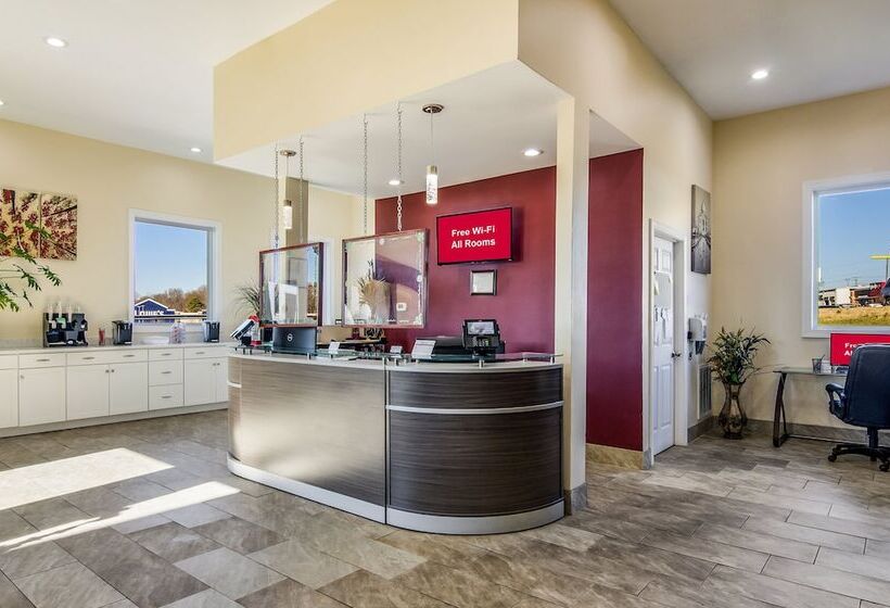 בית מלון כפרי Red Roof Inn Madison Heights, Va