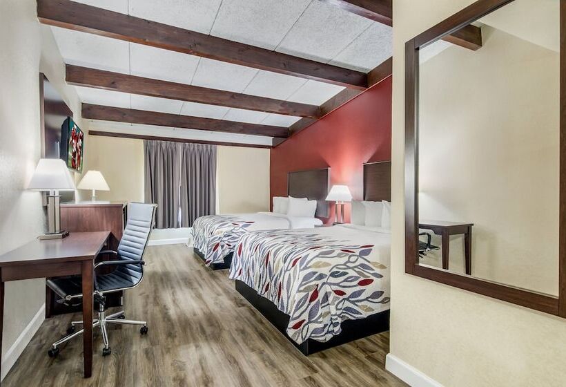 בית מלון כפרי Red Roof Inn Madison Heights, Va