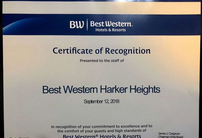 בית מלון כפרי Best Western Harker Heights Killeen