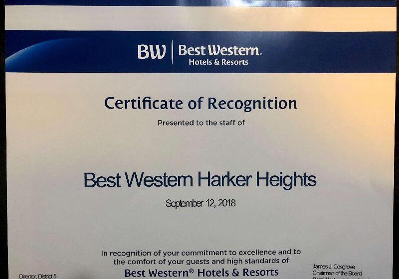 בית מלון כפרי Best Western Harker Heights Killeen