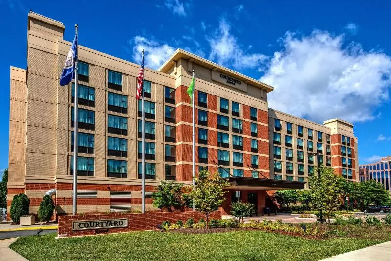 בית מלון כפרי Courtyard By Marriott Dulles Airport Herndon