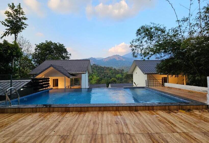ペンション Munnar Majetsic Resort With Pool By Voye Homes