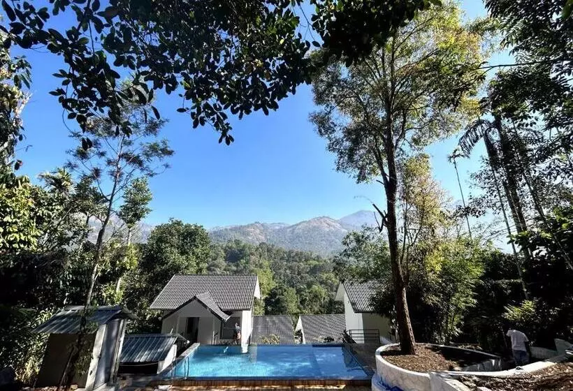 ペンション Munnar Majetsic Resort With Pool By Voye Homes