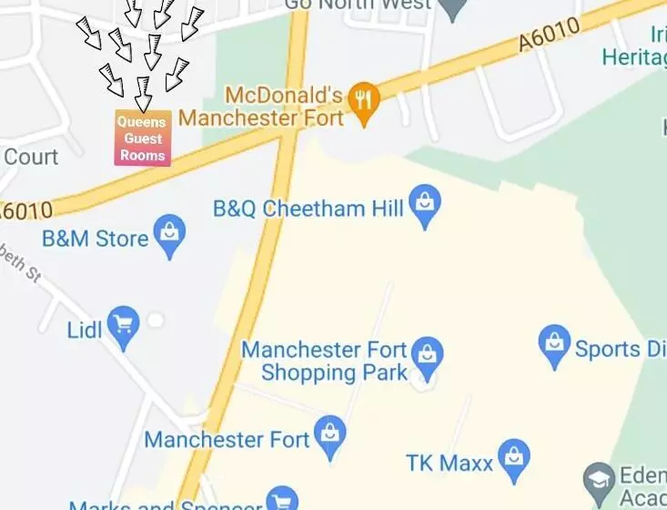 پانسیون Queens Rooms, A Perfect Stay, Next To Shopping Parks And Central Manchester