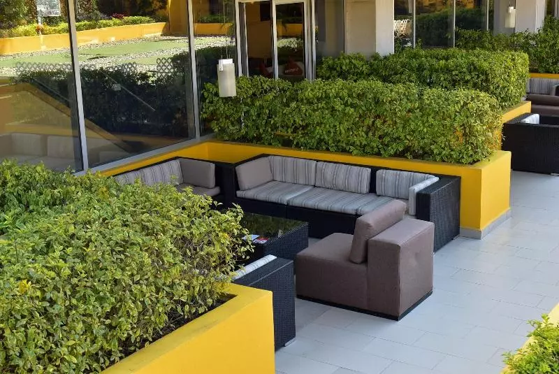 호텔 Courtyard By Marriott Leon At The Poliforum