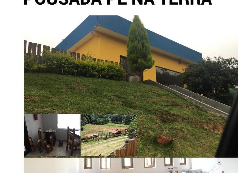 ペンション Pousada Pe Na Terra Em Guararema