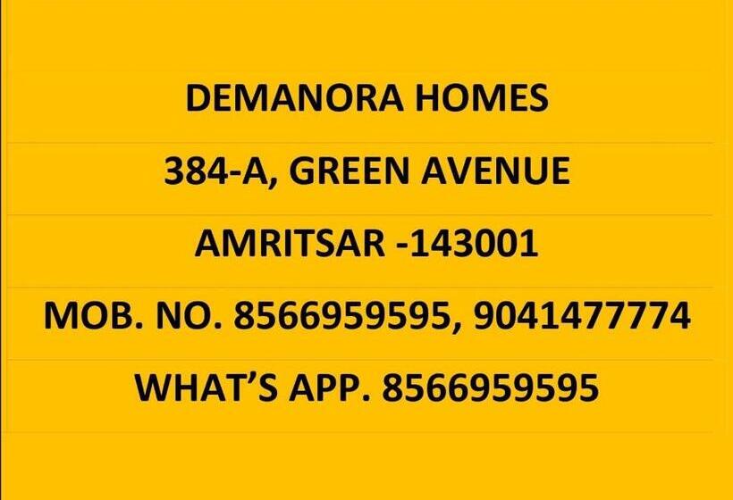 De Manora Homes Unpretentious Hotel With A Garden , Posh Area Ranjit Avenue