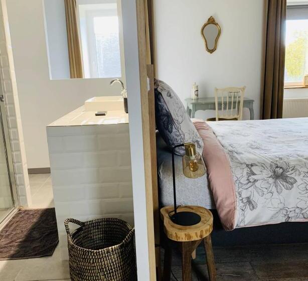 민박 Le Domaine De Coat Rogan, La Chambre Du Jaudy