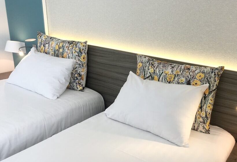 בית מלון כפרי Logis Hôtel & Restaurant Les Mouettes Larmor Plage, Proche De Lorient