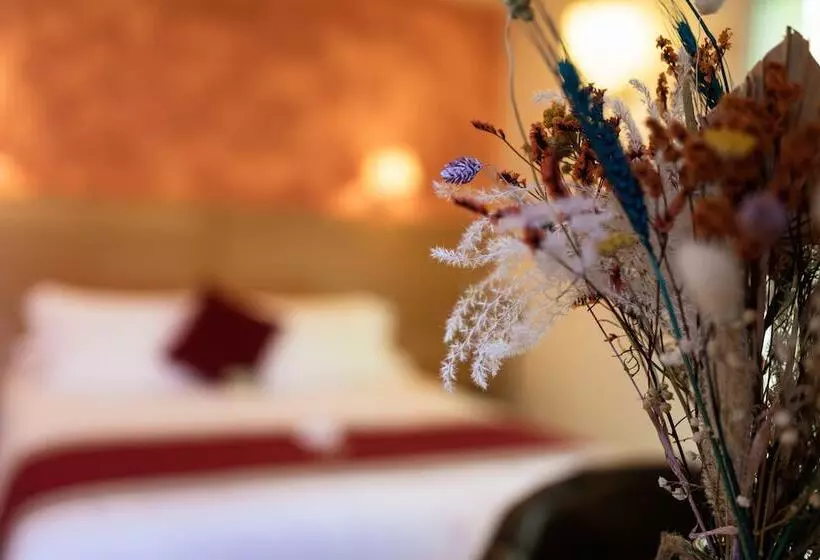 Отель Hôtel Restaurant Les 2 Rives   Logis Hôtels