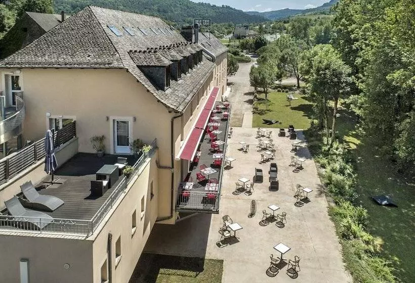 Отель Hôtel Restaurant Les 2 Rives   Logis Hôtels