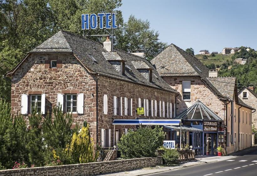 ホテル Hôtel Restaurant Les 2 Rives   Logis Hôtels