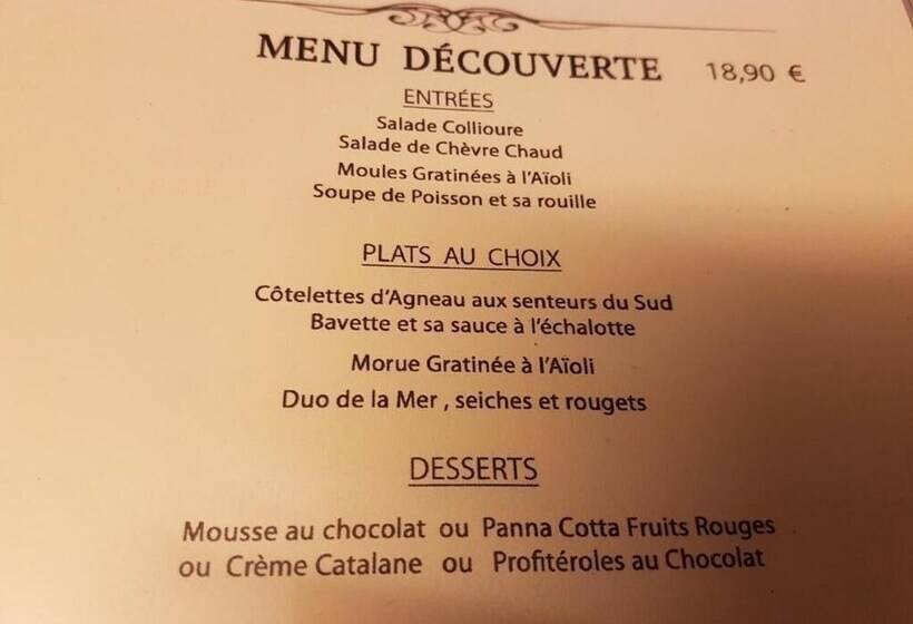 호텔 Logis Hôtel Restaurant Les Charmettes