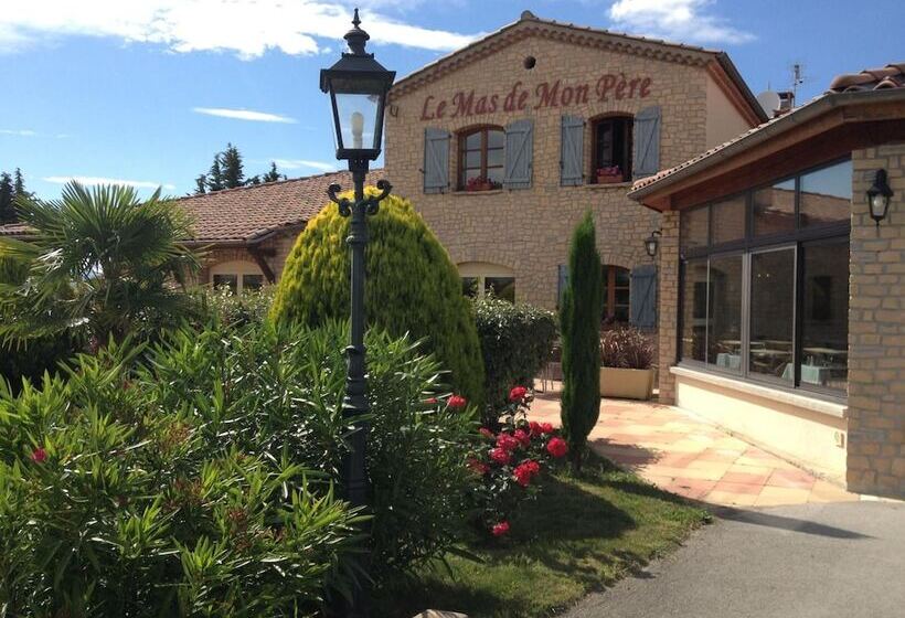 בית מלון כפרי Logis Hôtel Restaurant Le Mas De Mon Père