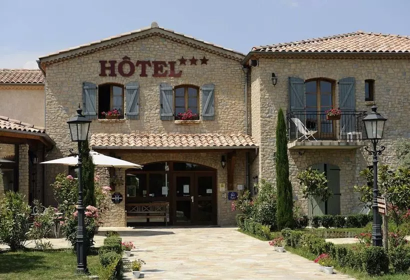 Отель Logis Hôtel Restaurant Le Mas De Mon Père