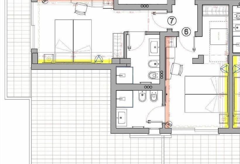 בית מלון כפרי Alla Pergola