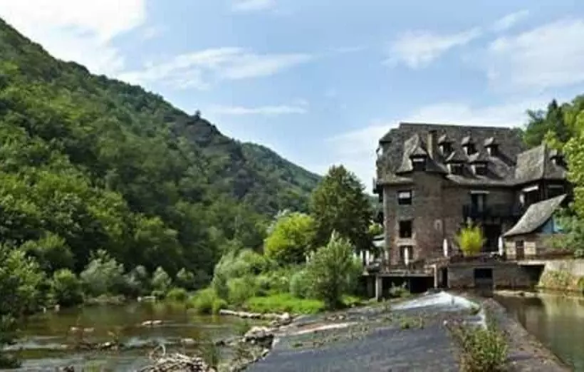 호텔 Moulin De Conques Restaurant Herve Busset