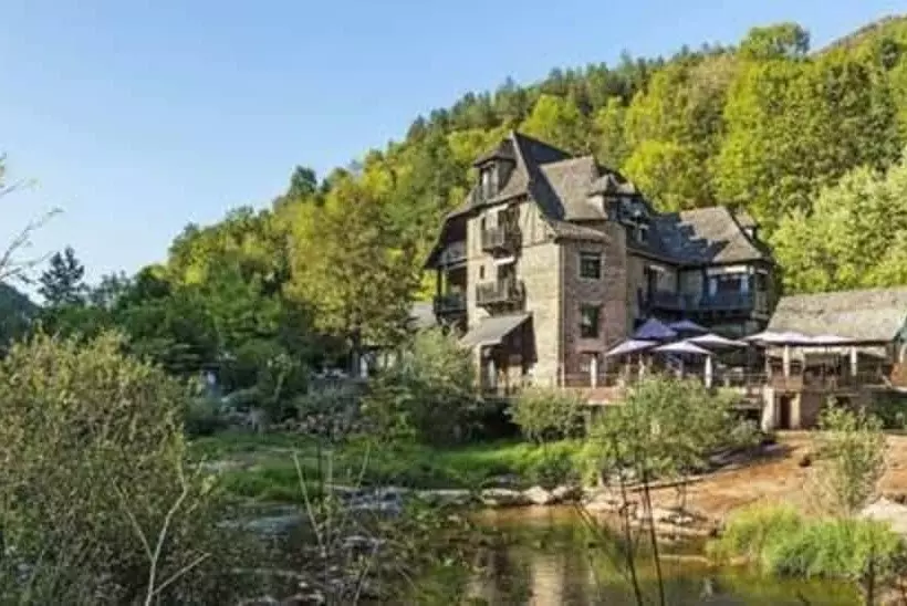 호텔 Moulin De Conques Restaurant Herve Busset