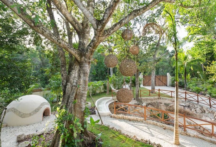 בית מלון כפרי Oom Bubble Boutique Riviera Cancun Adults Only