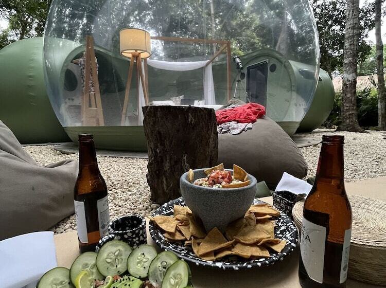 בית מלון כפרי Oom Bubble Boutique Riviera Cancun Adults Only