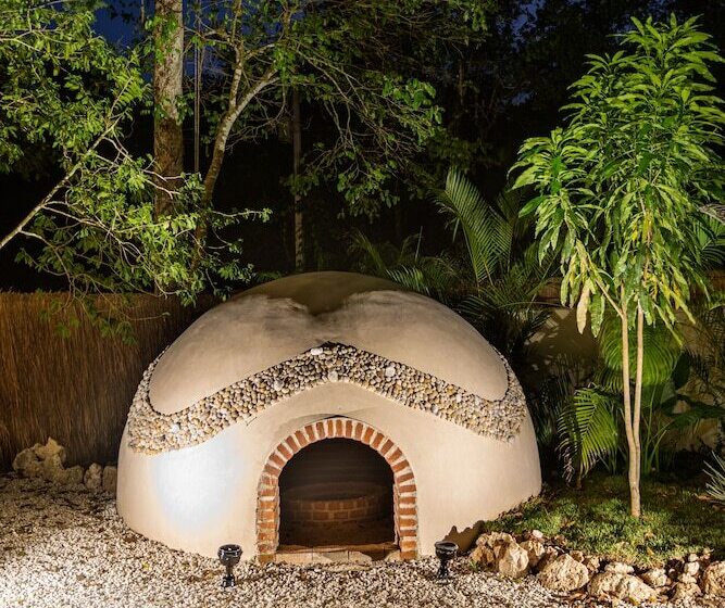 בית מלון כפרי Oom Bubble Boutique Riviera Cancun Adults Only