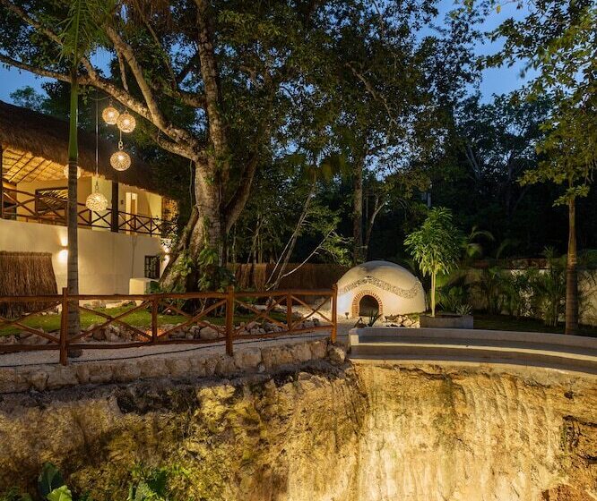 בית מלון כפרי Oom Bubble Boutique Riviera Cancun Adults Only