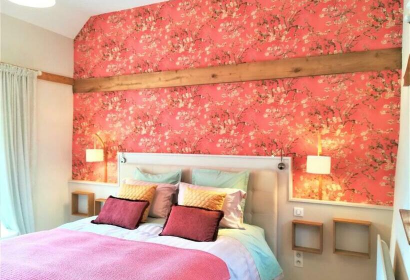 Bed and Breakfast Kergroaz Maner Classé 5 épis Table D Hôtes Manoir Dans Parc Paysagé Jacuzzi En Plein Air Bornes Véhi