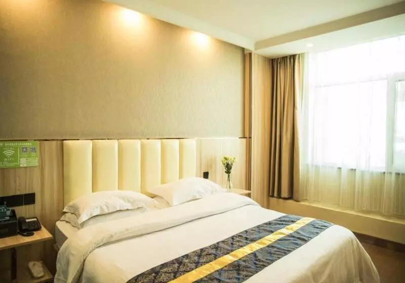 בית מלון כפרי Greentree Inn Jinhua Railway Station Express