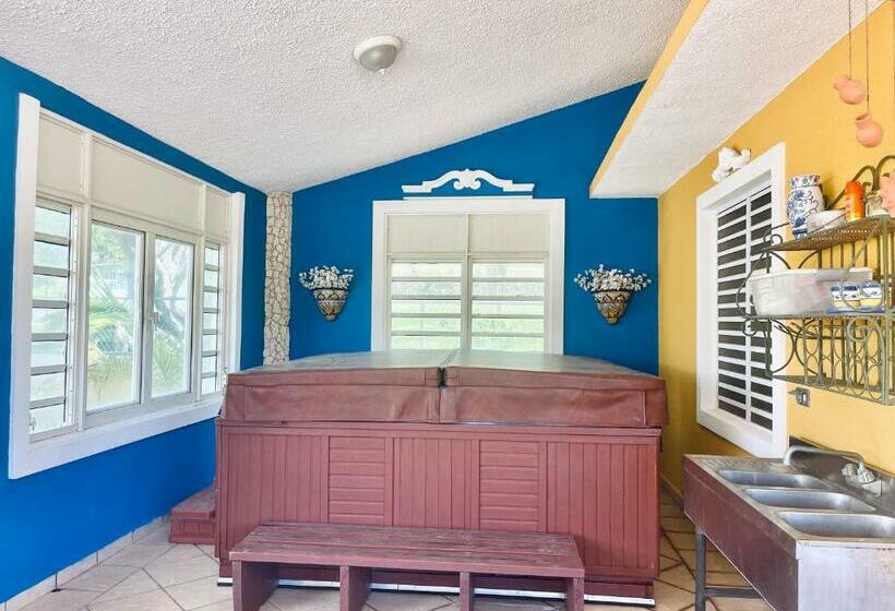 پانسیون Casamares Private Room Mar With Pool And Jacuzzi 5 Min To Boqueron And Beaches