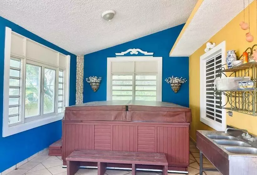 پانسیون Casamares Private Room Mar With Pool And Jacuzzi 5 Min To Boqueron And Beaches