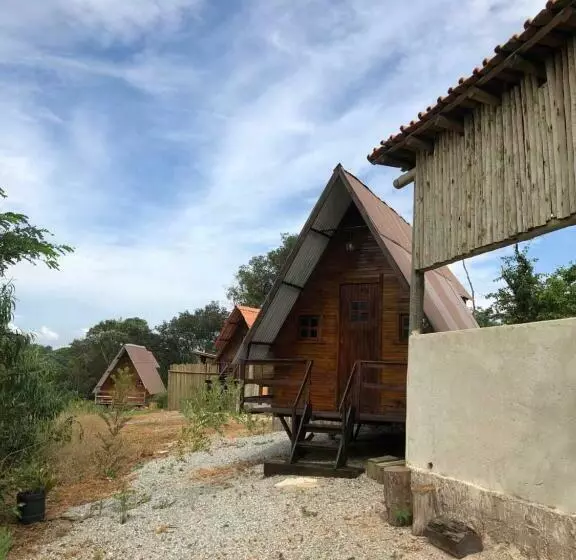 Retkeilymaja Colinas Do Braga Chalés